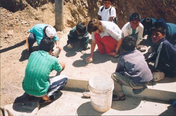 Poterie avec Marie